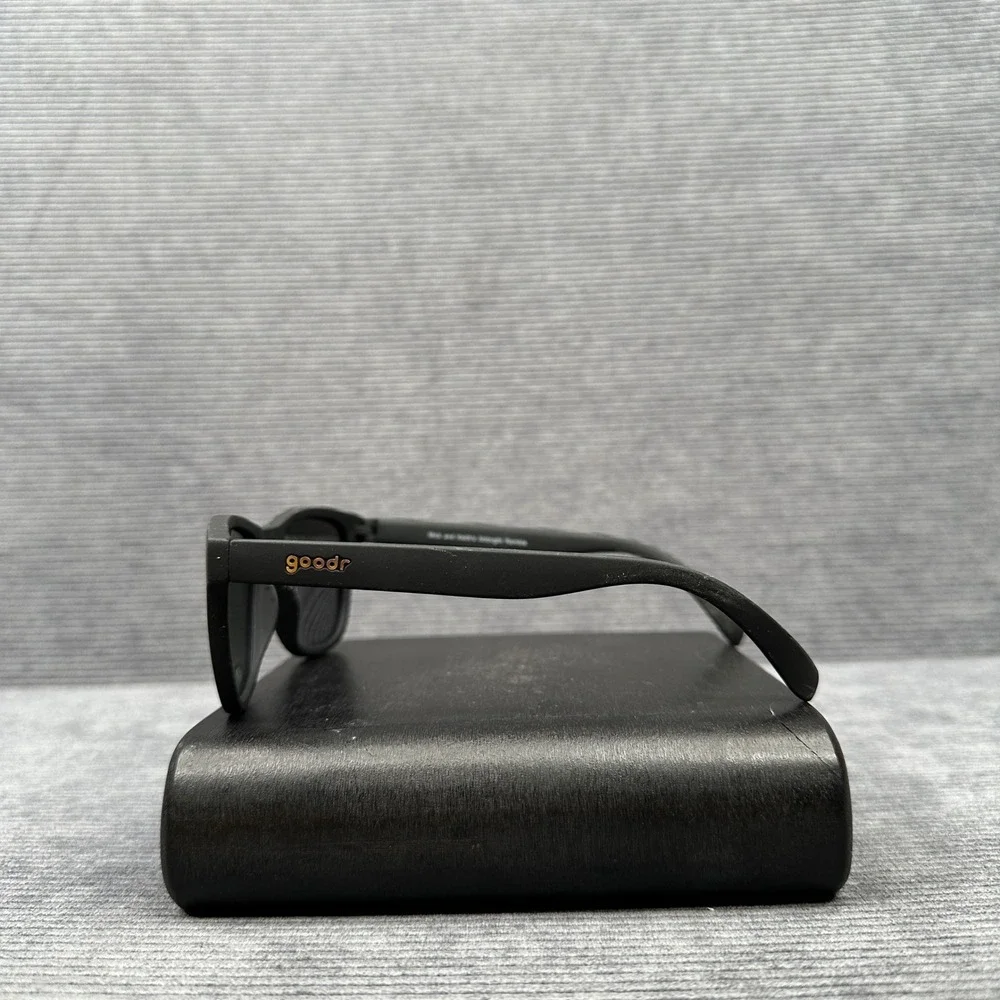 Goodr Mick and Keith's Midnight Ramble Y2K Sunglasses Black Blue Mirror OG D1